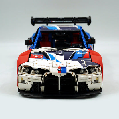 Trilumity Building Block Set: 1: 8 BMW M4 GT3 Building Set, Fully Detailed Simulation, The Ultimate Collectible (4556Piece)