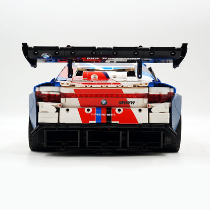 Trilumity Building Block Set: 1: 8 BMW M4 GT3 Building Set, Fully Detailed Simulation, The Ultimate Collectible (4556Piece)