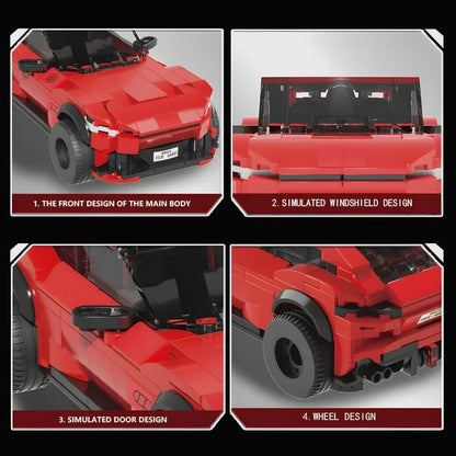 Trilumity Building Block Set: 1: 24 Italian Suv (452-Piece)