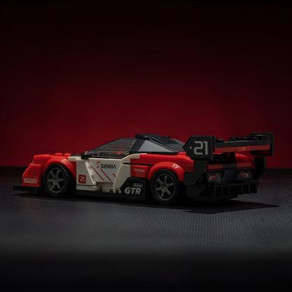 Trilumity Building Block Set: 1: 24 British Track Focus GTR (347-Piece)