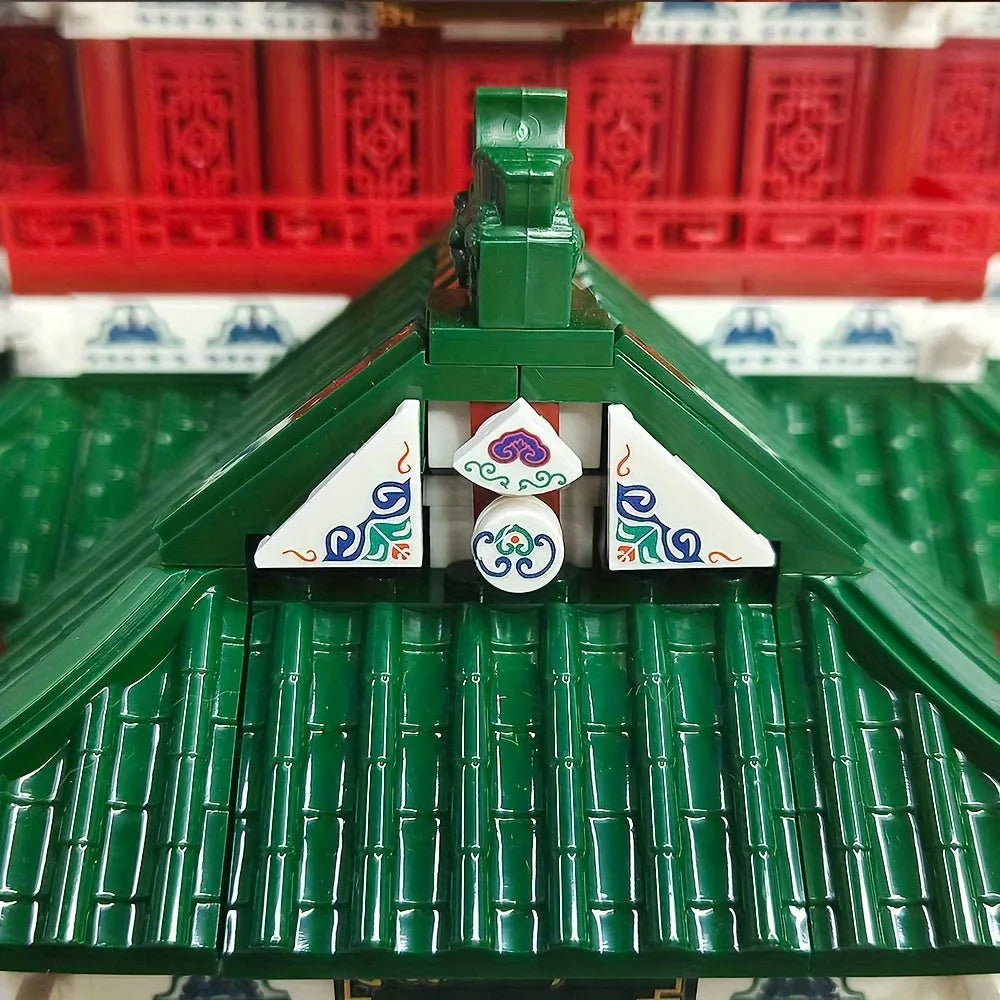 Wange Building Block Set: Famous Pavilion of Prince Teng, Model 7212