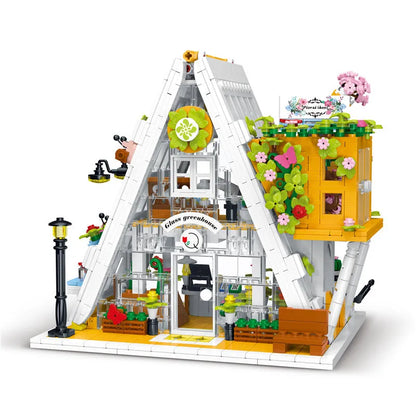 MORK MOC Building Block Set: Flower Shop, Model 031065