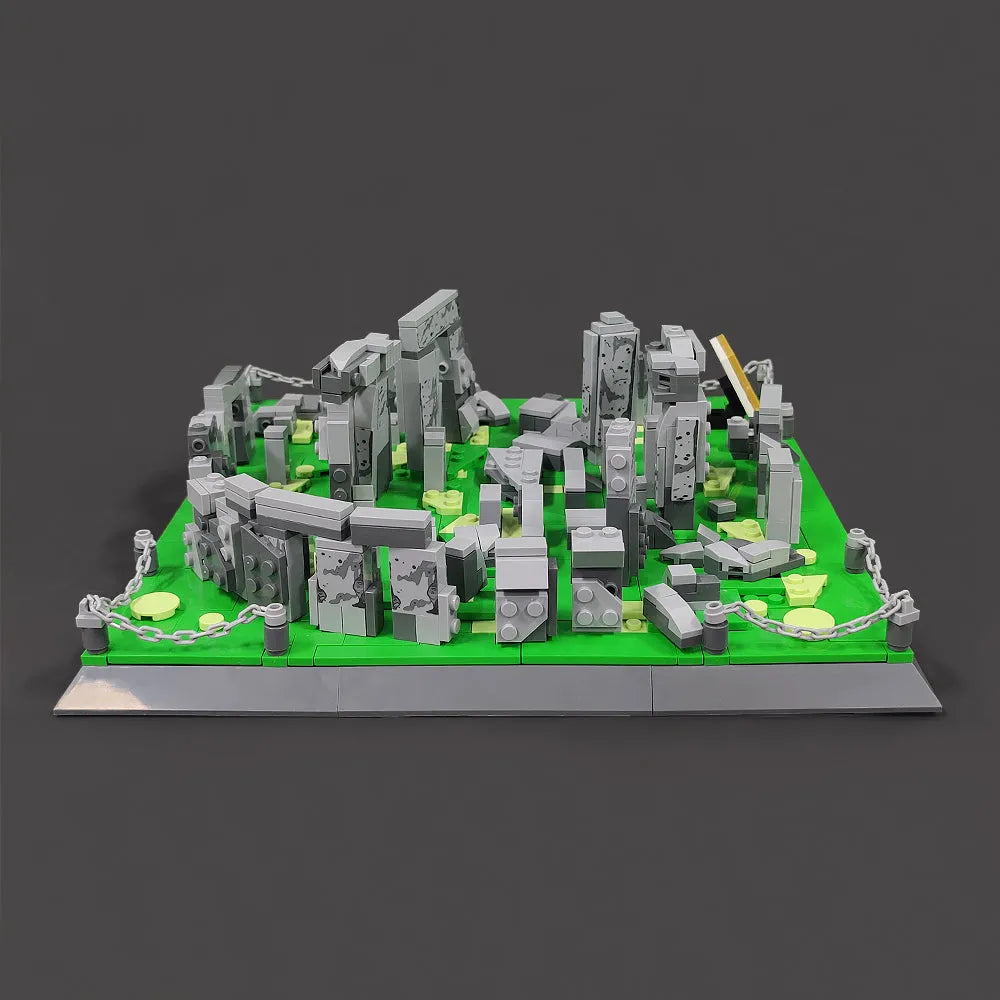 Wange Building Block Set: England Stonehenge Wiltshire, Model 4224