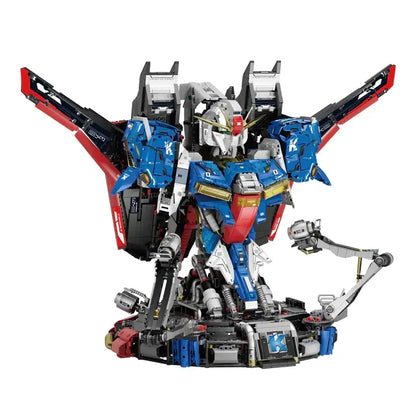 MOC Building Block Set: Transformation MOC Assault Bust Mech Robot, Model V5009