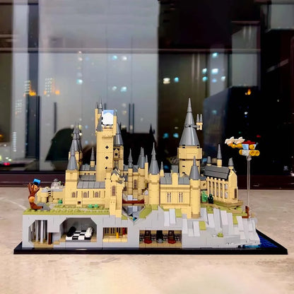 JieStar MOC Building Block Set: Harry Potter MOC Hogwarts Castle and Grounds, Model 88020