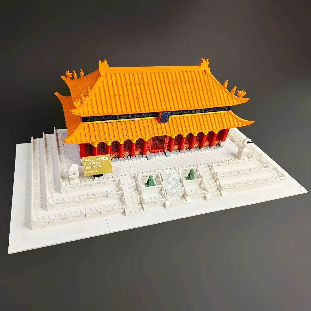 Wange Building Block Set: Palace Of Harmony, Model 6221
