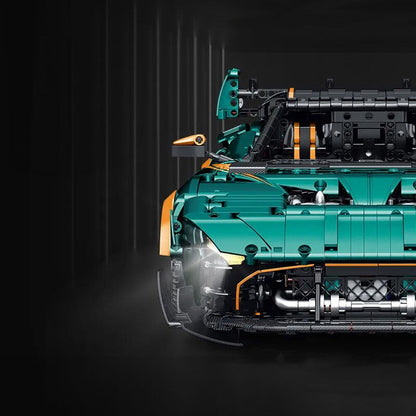 Trilumity Building Block Set: 1:8 Aston Martin Vulcan | British Racing Icon | 3794+-Piece