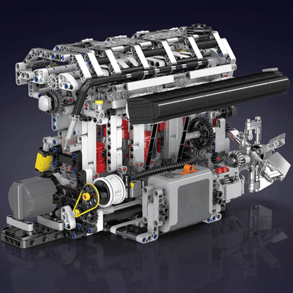 Trilumity Building Block Set: Motorised L4 Gasoline Engine (1787-Piece)