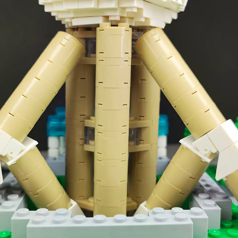 Wange MOC Building Block Set: 5224 Architecture Oriental Pearl Tower