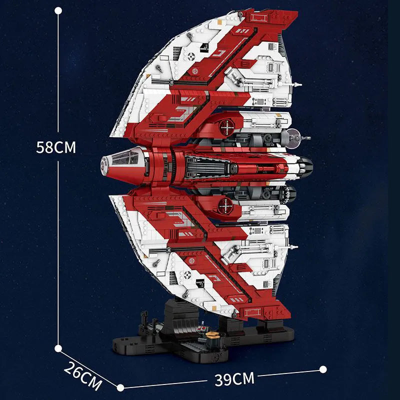Reobrix MOC Building Block Set: Star Wars MOC UCS T6 Shuttle Spacecraft, Model 99006
