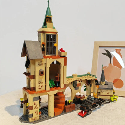 JieStar MOC Building Block Set: Harry Potter MOC Magic Courtyard, Model JJ9024
