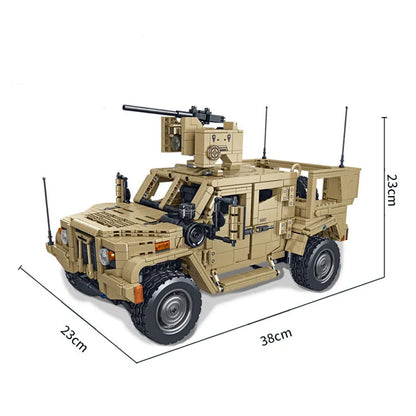 Panlos MOC Building Block Set: JLTV Armored Vehicle, Model 628013