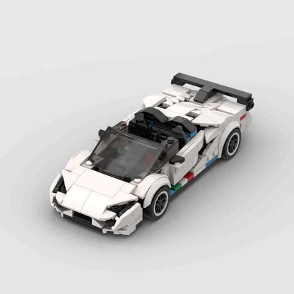 Trilumity MOC Building Block Set: 1:24 Supercar (300+-Piece) | MOC Building Set