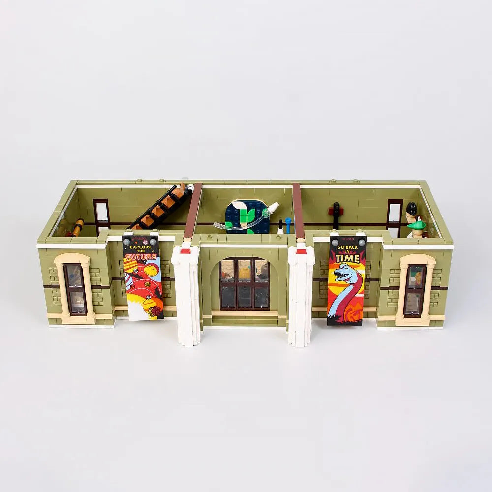 MOC Building Block Set: Street Experts Natural History Museum, Model 63210