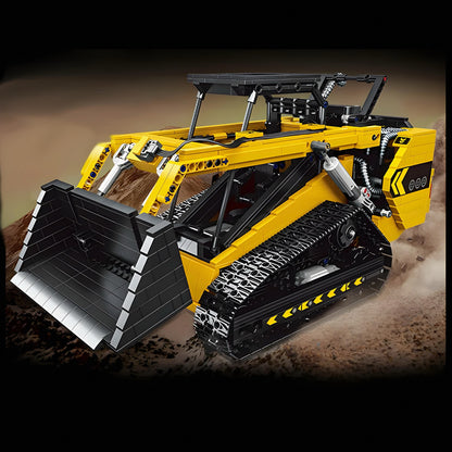 Trilumity Compact Track Loader Building Block Set, Remote Control, 1,800-Piece