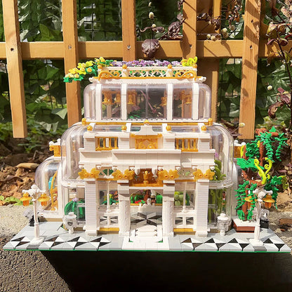 JieStar MOC Building Block Set: Neoclassical Botanical Garden, Model JJ9044