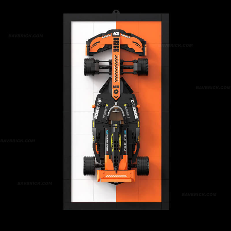 Trilumity Building Block Set: 1:18 F1 Racing Woking Hypercar Mcl39 | 2025 Grand Prix Champion(956Piece)