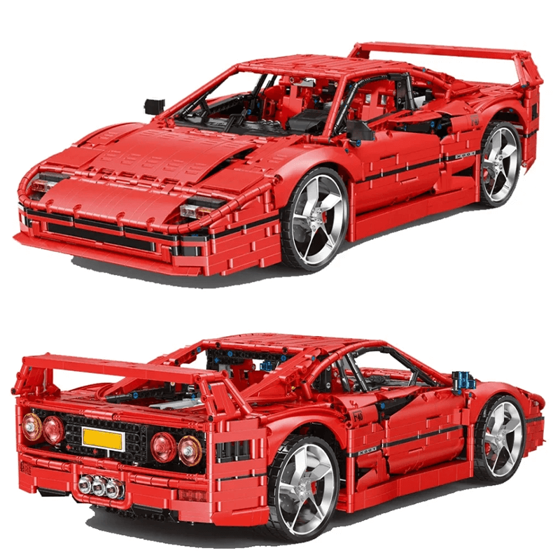 Trilumity Building Block Set: 1:8 The Ultimate 80s Turbo Icon Supercar (4026-Piece)