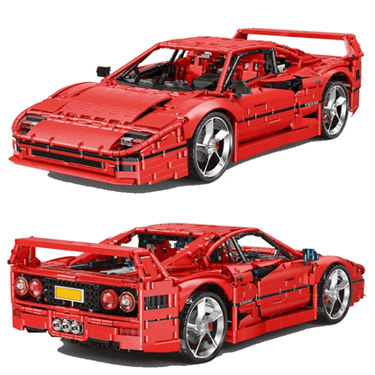 Trilumity Building Block Set: 1:8 The Ultimate 80s Turbo Icon Supercar (4026-Piece)