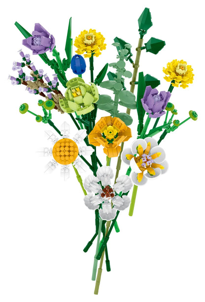 MORK Building Block Set: Flowers Bouquet, Model 034005