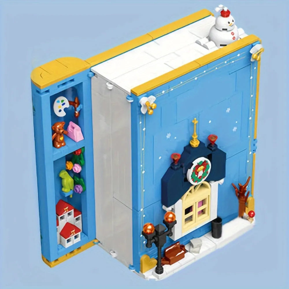 JieStar Building Block Set: Little Match 3D Book, Model JJ9053