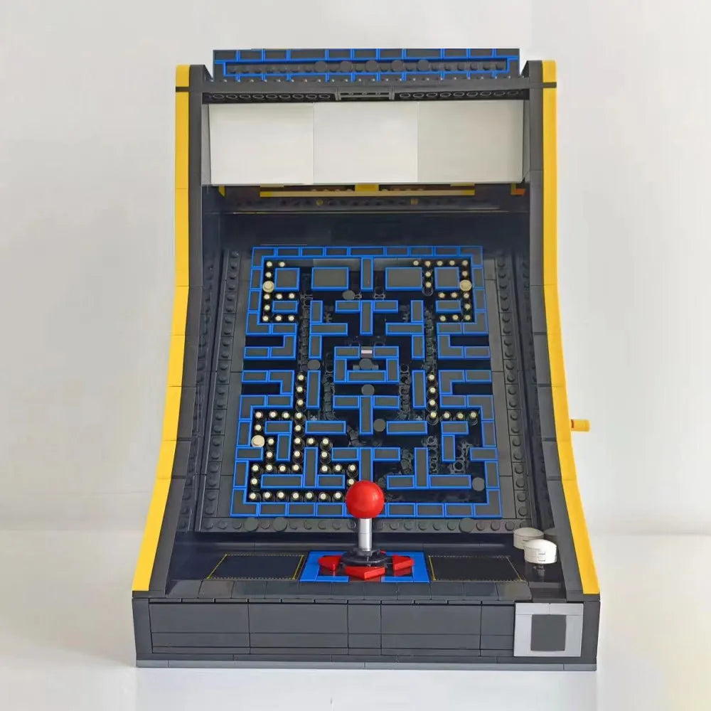 MOC Building Block Set: Pac Man Arcade Machine, Model 63302