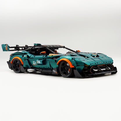 Trilumity Building Block Set: 1:8 Aston Martin Vulcan | British Racing Icon | 3794+-Piece