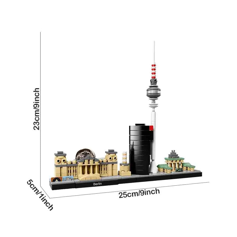 MOC Building Block Set: Berlin Skyline, Model 22886
