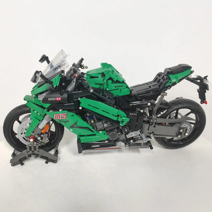 JieStar MOC Building Block Set: Kawasaki NINJA 1000SX Motorcycle, Model 58053