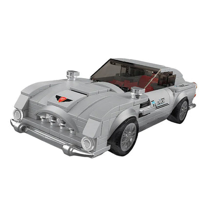 Mould King Building Block Set: Mini Martin 007 Speed Champions Car, Model K27050