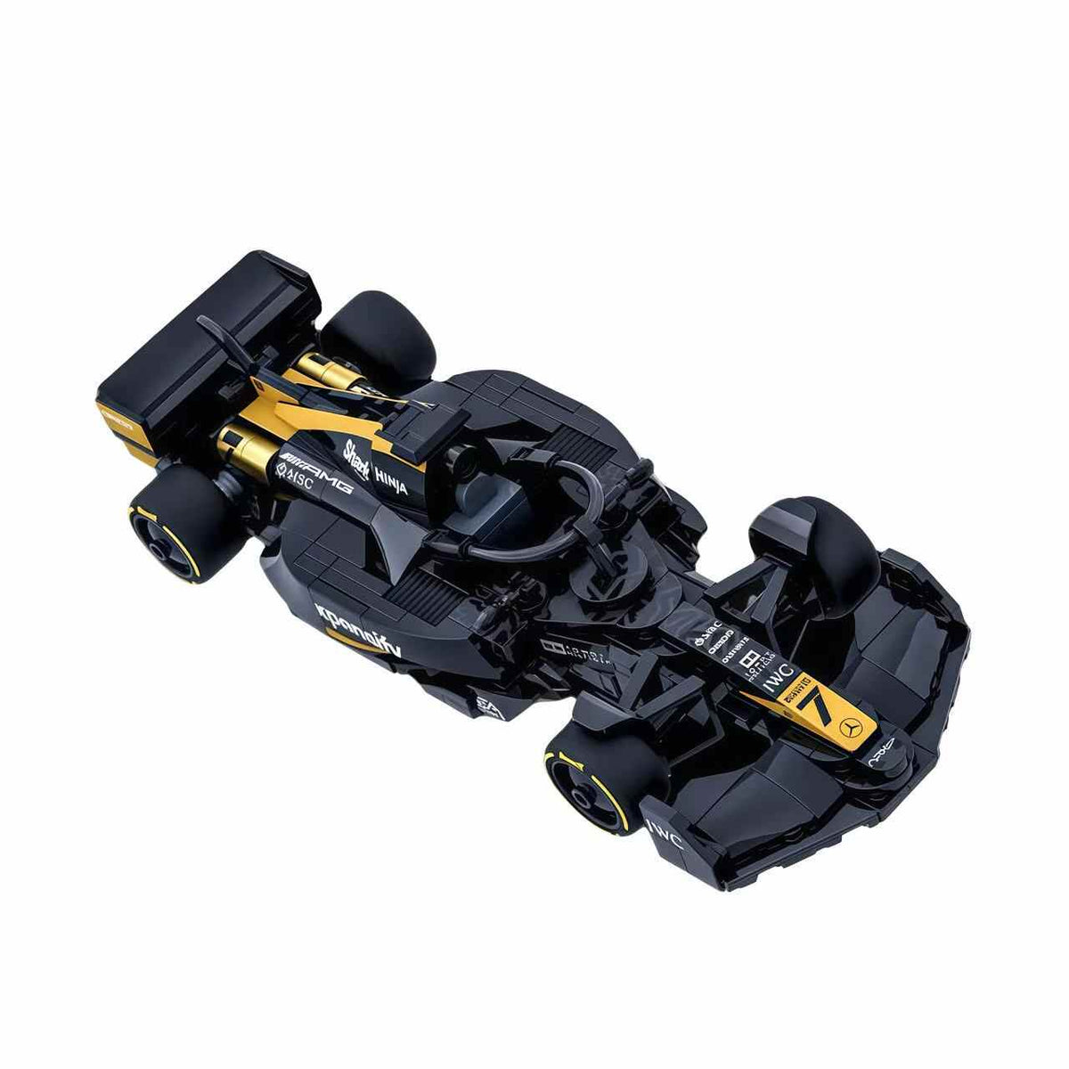Trilumity Building Block Set: Apxgp F1 Car | Includes a Complete Set of Stickers (260Piece)