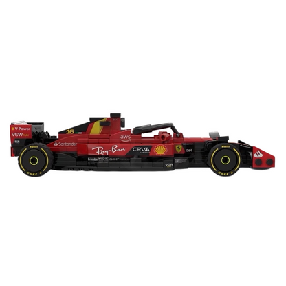 Trilumity Building Block Set: 1:24 Ferrari Sf23 F1 Racing Car | Includes a Complete Set of Stickers (307Piece)
