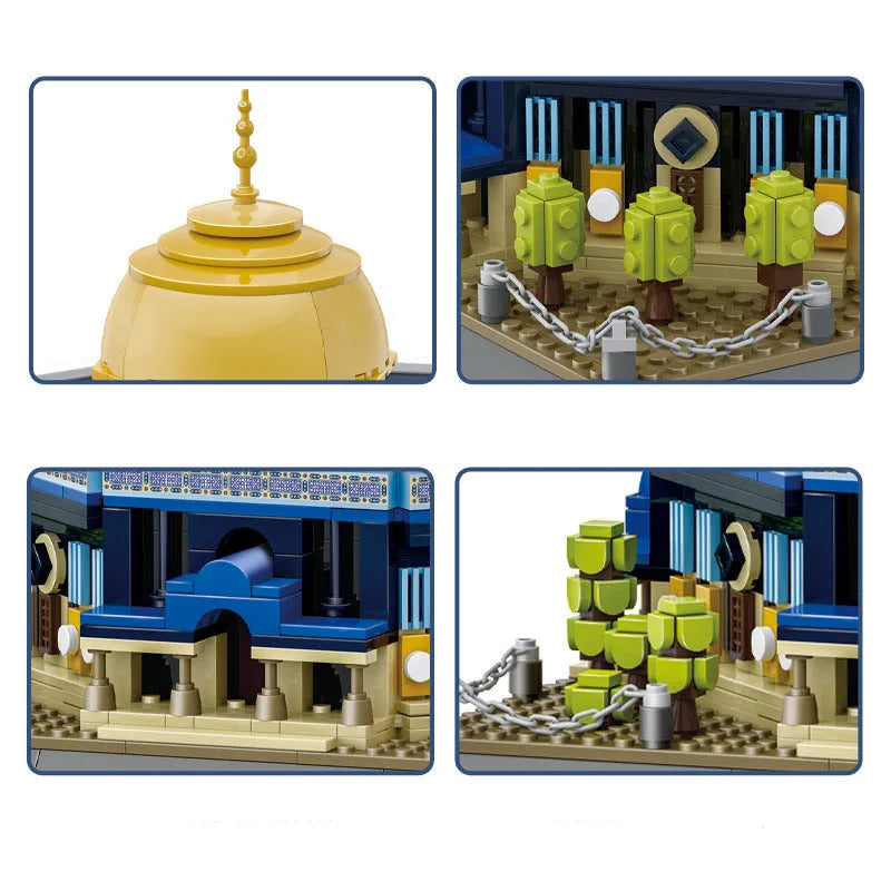 Wange Building Block Set: Jerusalem Dome Of The Rock, Model 5243