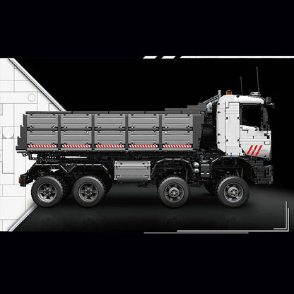 Trilumity The Pneumatic Dump Truck Building Block Set, Remote Control, 5,768-Piece
