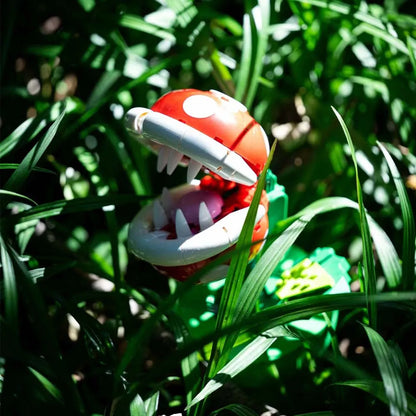 MOC Building Block Set: Super Mario Movie Piranha Plant, Model 79013