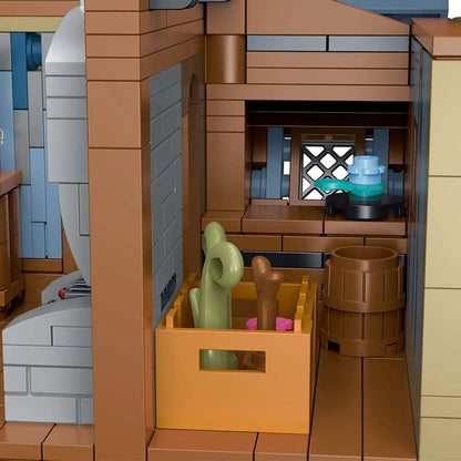 MORK MOC Building Block Set: Medieval Magician House, Model 033032