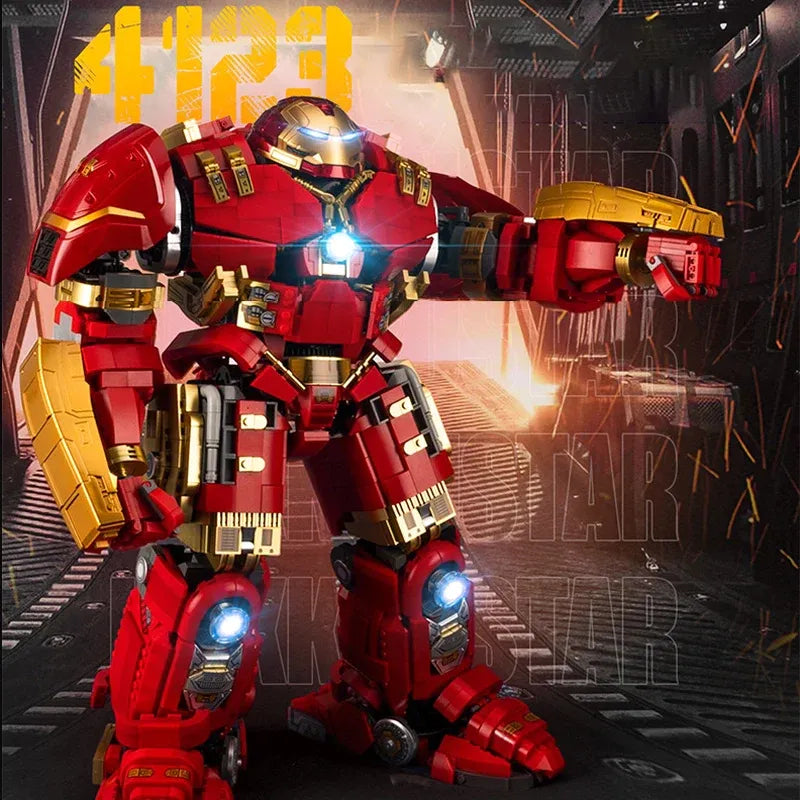 MOC Building Block Set: Mech MOC MK44 Hulkbuster Armor Robot, Model V5004