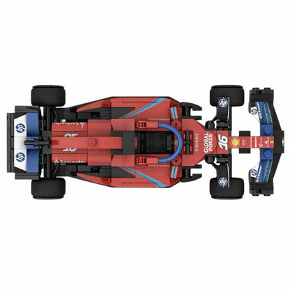 Trilumity Building Block Set: 1:24 Ferrari Sf24 F1 Racing Car | Includes a Complete Set of Stickers (291Piece)