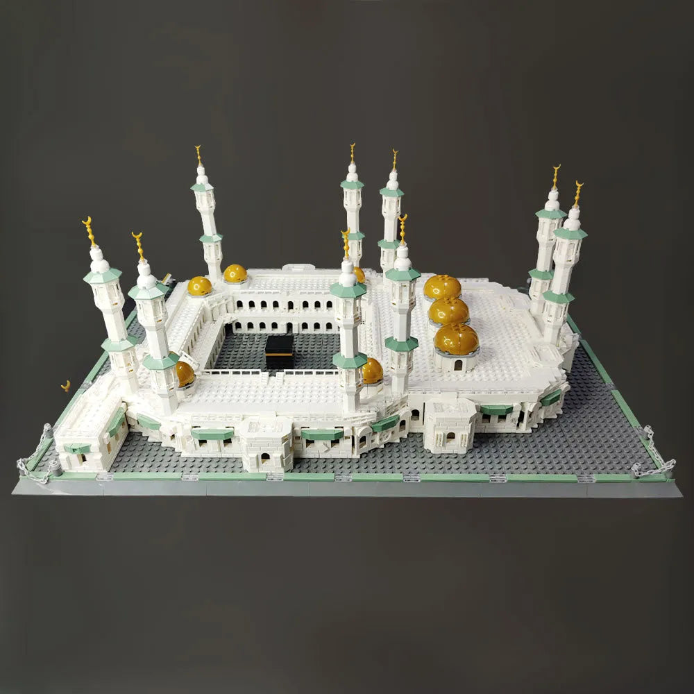 Wange MOC Building Block Set: Great Mecca Grand Mosque