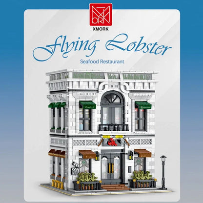 UG MOC Building Block Set: Seafood Restaurant, Model 10203