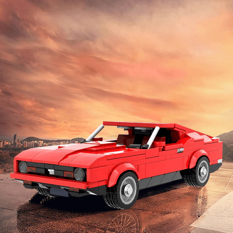 Trilumity Building Block Set: 1: 24 1970S American Muscle 359Piece