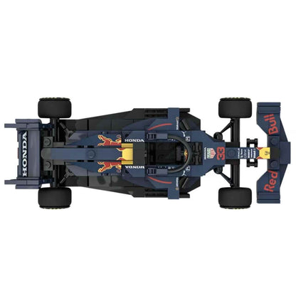 Trilumity Building Block Set: 1:24 Red Bull Rb16b F1 Car | Includes a Complete Set of Stickers (255Piece)