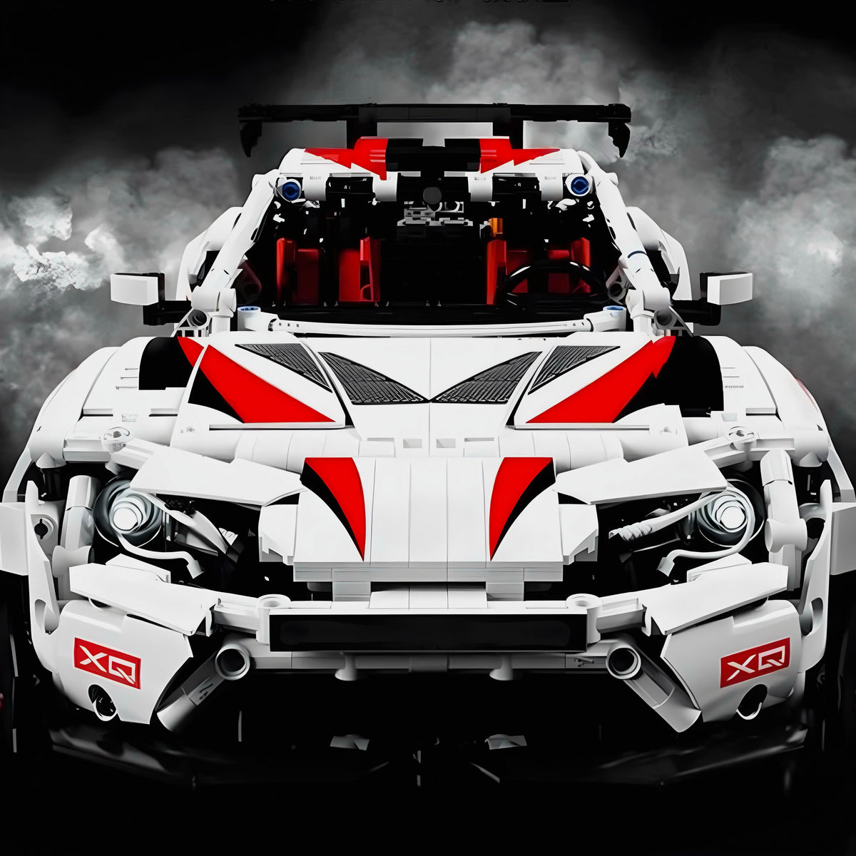 Trilumity Motorized Building Block Set: Toyota Gt86 Ultimate Edition, genuine license (2586-Piece)