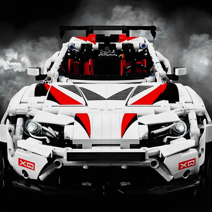 Trilumity Motorized Building Block Set: Toyota Gt86 Ultimate Edition, genuine license (2586-Piece)