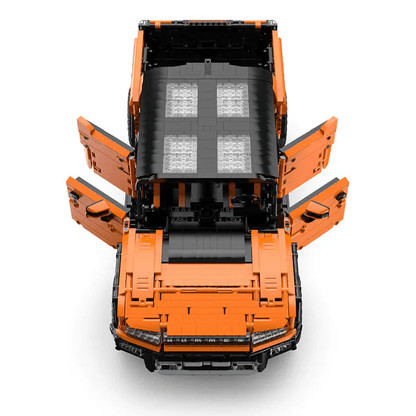 Trilumity Motorized Building Block Set: Remote Controlled Hummer Ev Truck (3756-Piece)