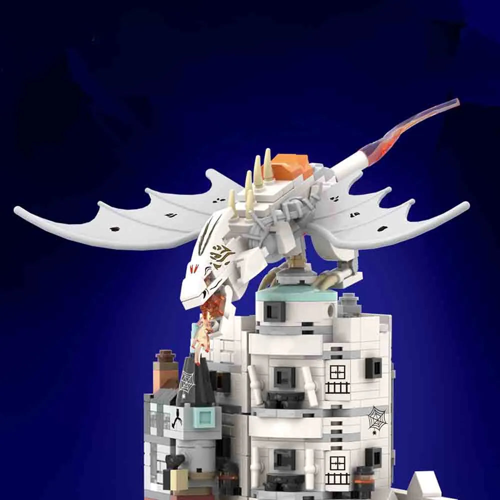 JieStar Building Block Set: Movie Expert Harry Potter Gringotts Ghost Castle, Model JD026