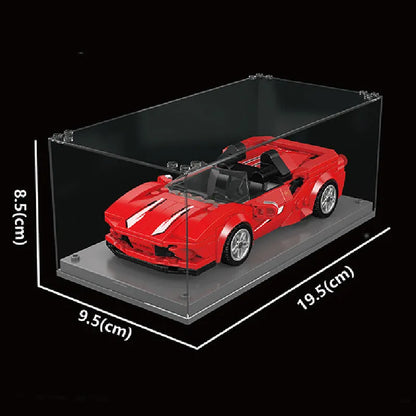 Mould King Building Block Set: Mini Ferrari F8 Speed Champions Racers, Model K27041