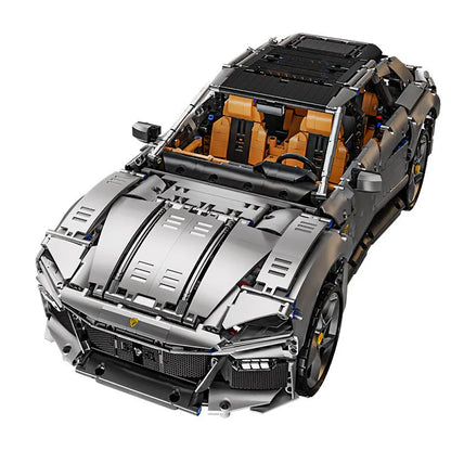 TiaGole MOC Motorized Building Block Set: Ferrari Purosangue SUV Supercar, Model T5041