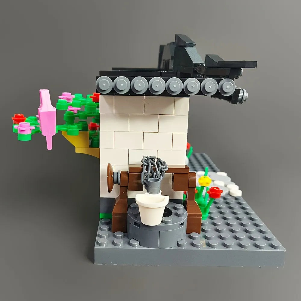 Wange MOC Building Block Set: Huizhou Architecture Arch, Model 3314