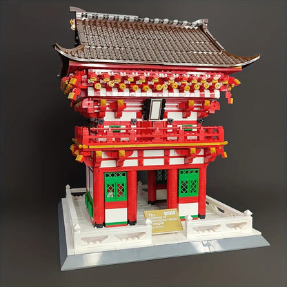 Wange MOC Building Block Set: Japanese City Temple, Model 6212